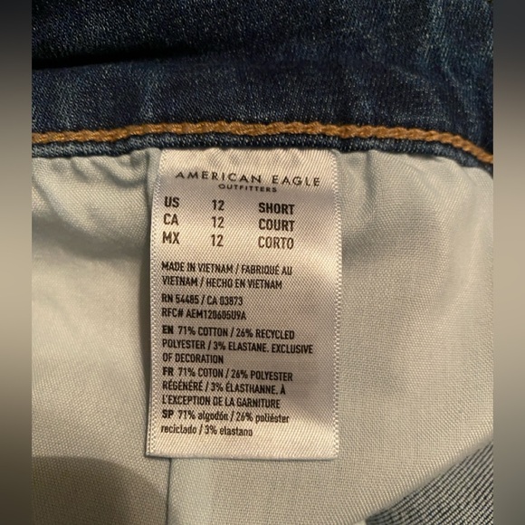 American Eagle Hi-Rise Jeggings - Size 12S - Picture 5 of 5